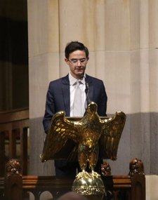 Digital photographs, L.J. Gervasoni, Connie Johnson Memorial Service - St Paul's - DAvid, 2017