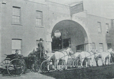 Photograph, Craig's Royal Hotel Stables, Ballarat