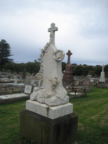Photograph - Colour, Clare Gervasoni, Carty Gravestone, Warrnambool Cemetery, 27/07/2009