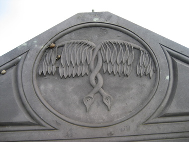 Photograph - Colour, Clare Gervasoni, Mary and James Fox's Headstrone, Warrnambool Cemetery, 27/07/2009