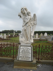 Photograph - Colour, Clare Gervasoni, McDonald Headstone, Tower Hill Cemetery, 26/07/2009