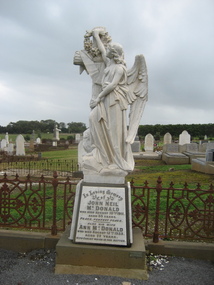 Photograph - Photograph - Colour, Clare Gervasoni, McDonald Headstone, Tower Hill Cemetery, 26/07/2009