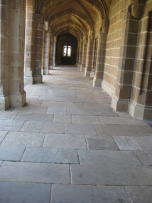 Photograph - Colour, Clare Gervasoni, Flagstones at the University of Melbourne Old Law Building, 2010, 29/09/2010