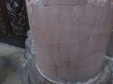 Photograph - Colour, Dorothy Wickham, Mason's Marks, Carlisle Cathedral 27 October 2016, 2016