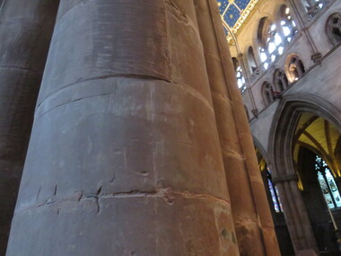 Photograph - Colour, Dorothy Wickham, Mason's Marks, Carlisle Cathedral 27 October 2016, 2016