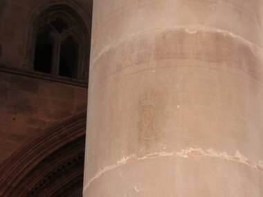 Photograph - Colour, Dorothy Wickham, Mason's Marks, Carlisle Cathedral 27 October 2016, 2016