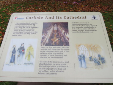 Photograph - Colour, Mason's Marks, Carlisle Cathedral, 27 October 2016