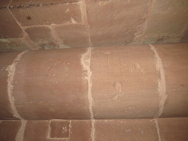 Photograph - Colour, Mason's Marks, Carlisle Cathedral, 27 October 2016