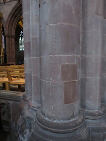 Photograph - Colour, Mason's Marks, Carlisle Cathedral 27 October 2016