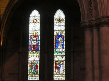 Photograph - Colour, Stained glass windows, Carlisle Cathedral 27 October 2016
