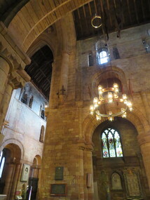 Photograph - Colour, Stonework, Carlisle Cathedral made 1500-1600