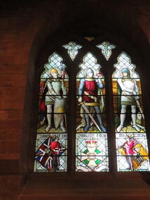 Photograph - Photograph - Colour, Stained glass window, Carlisle Cathedral