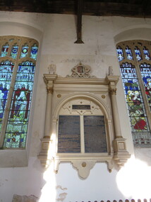 Digital Photograph, Plaque, Heydon Church, United Kingdom, 10/2016