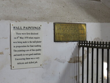 Digital Photograph, Plaque, Heydon Church, United Kingdom, 10/2016