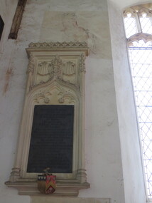 Digital Photograph, Plaque, Heydon Church, United Kingdom, 10/2016