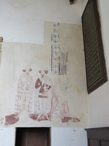 Digital Photograph, Wall paintings, Heydon Church, United Kingdom, 10/2016