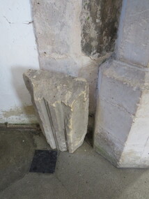 Digital Photograph, Stonework, Heydon Church, United Kingdom, 10/2016