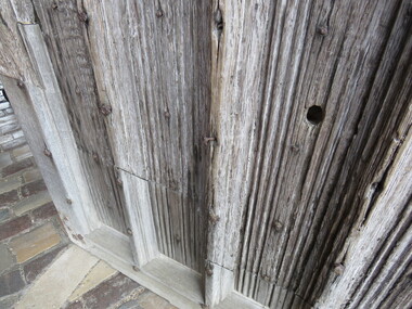 Photograph - Colour, Door, Hampton Palace, England