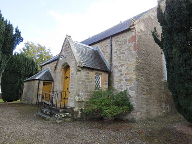 Digital photograph, Forteviot Church, Perthshire, Scotland, 2017
