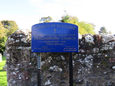 Photograph - Colour, Exterior, Forgandenny church, Perthshire, Scotland, 2017, 2017