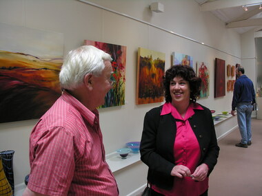 Photograph - Colour, Launch of "Bullboar, Macaroni and Mineral Water: Spa Country's Swiss and Italian Story", 2005, 17/12/2005