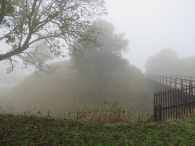 Photograph - Colour, Earth Banks, Old Sarum, England, 01 November 2016