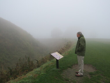 Photograph - Colour, Earth Banks, Old Sarum, England, 2016, 01 November 2016