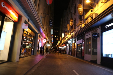 digital photographs, degraves street, 2017