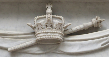 Photograph - Colour, Queen Victoria Memorial, Ballarat Town Hall [Detail], c1901, 15/09/2017