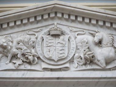 Photograph - Colour, Queen Victoria Memorial, Ballarat Town Hall [Detail], c1901, 15/09/2017