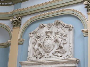 Photograph - Colour, H.R.H. the Duke of Clarence and AvondaleMemorial [Detail], Ballarat Town Hall, c1892, 15/09/2017
