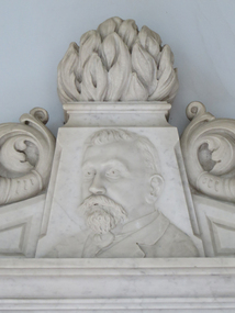 Photograph - Photograph - Colour, William Collard Smith Memorial, Ballarat Town Hall [detail], c1892, 15/09/2017
