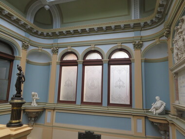 Photograph - Colour, Interior Wall in the Ballarat Town Hall, 2017, 15/09/2017
