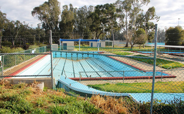 Photograph - digital photographs, Lisa Gervasoni, Cohuna Pre Olympic Swimming Pool, 2010 - 2017