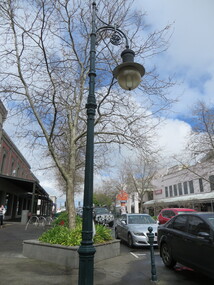 Photograph - Colour, Lamp in Armstrong Street South, Ballarat, 2015, 15/09/2017