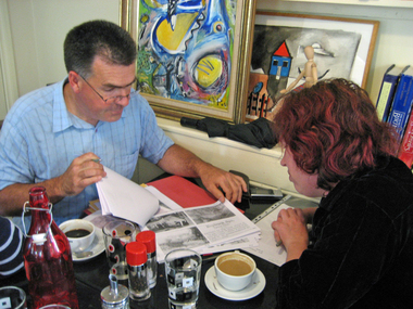 digital photographs, Lisa Gervasoni, planning exhibition, c2006