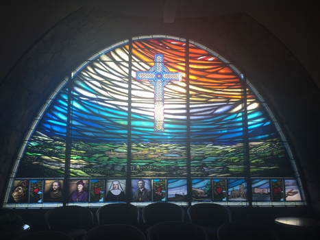 Stained glass window