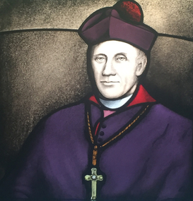 Photograph - Photograph - Colour, Stained Glass at the St John of God Hospital Chapel [detail],  2017, 2017