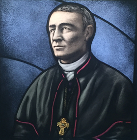 Photograph - Photograph - Colour, Stained Glass at the St John of God Hospital Chapel [detail],  2017, 2017