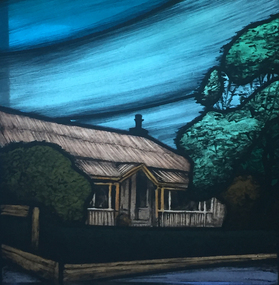 Photograph - Photograph - Colour, Stained Glass at the St John of God Hospital Chapel [detail],  2017