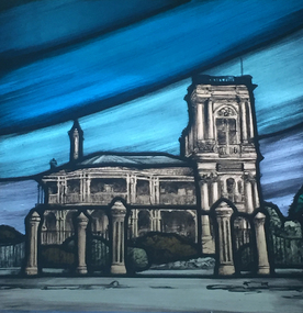 Photograph - Photograph - Colour, Stained Glass at the St John of God Hospital Chapel [detail],  2017, 2017