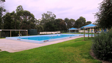digital photographs, Lisa Gervasoni, Hawkesdale pre olympic pool, c2010-2017