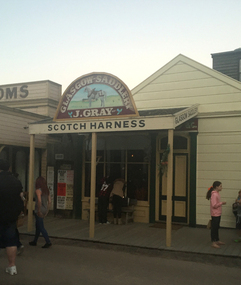 Photograph - Colour, Glasgow Saddlery, Sovereign Hill, 2016, 12/2016