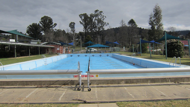 Photograph - digital photographs, Lisa Gervasoni, Marysville Pre Olympic Swimming Pool, c2010-2017