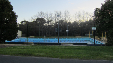 Photograph - digital photographs, Lisa Gervasoni, Winchelsea pre olympic pool, c2010-2017