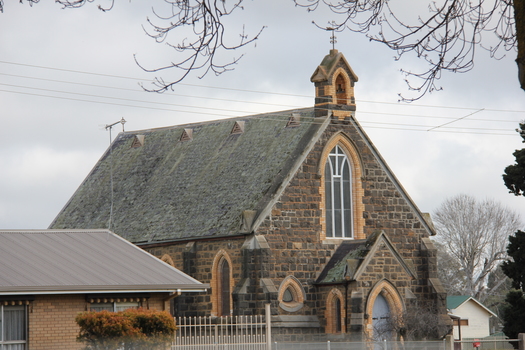 Bluestone church