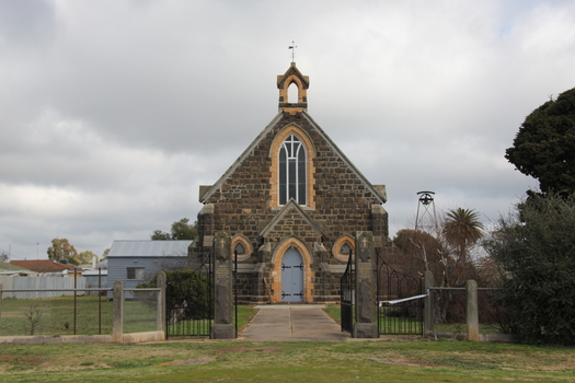 Bluestone church