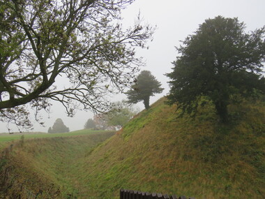 Photograph - Colour, Earth Banks, Old Sarum, England, 2016, 01 November 2016
