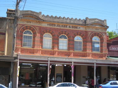 Photograph - Colour, Clare Gervasoni, Former George Clark and Son Building, Castlemaine, 2013, 04/03/2013