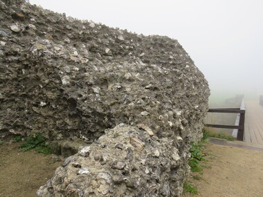 Photograph - Colour, Stonework, Old Sarum, England, English Heritage Site, 01 November 2016